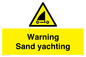 WL7479: Warning Sand yachting