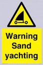 WL7479: Warning Sand yachting