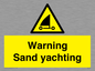WL7479: Warning Sand yachting