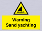 WL7479: Warning Sand yachting