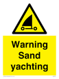 WL7479: Warning Sand yachting