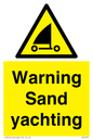 WL7479: Warning Sand yachting