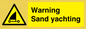 WL7479: Warning Sand yachting