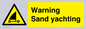 WL7479: Warning Sand yachting