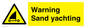 WL7479: Warning Sand yachting
