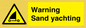 WL7479: Warning Sand yachting