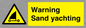 WL7479: Warning Sand yachting