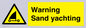 WL7479: Warning Sand yachting