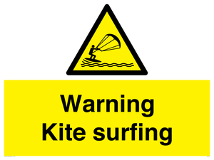 WL7481: Warning Kite surfing