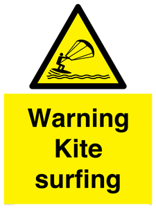 WL7481: Warning Kite surfing