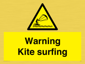 WL7481: Warning Kite surfing