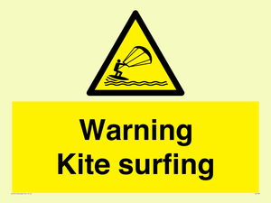 WL7481: Warning Kite surfing
