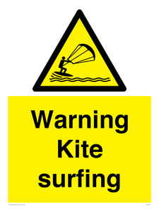 WL7481: Warning Kite surfing