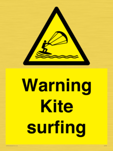 WL7481: Warning Kite surfing