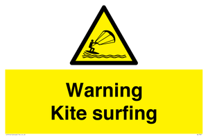 WL7481: Warning Kite surfing