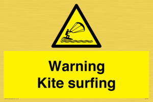 WL7481: Warning Kite surfing