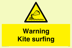 WL7481: Warning Kite surfing