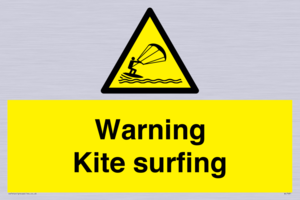 WL7481: Warning Kite surfing