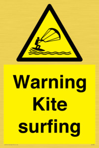 WL7481: Warning Kite surfing