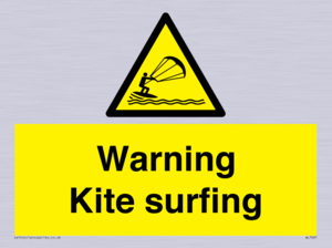 WL7481: Warning Kite surfing