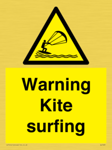 WL7481: Warning Kite surfing