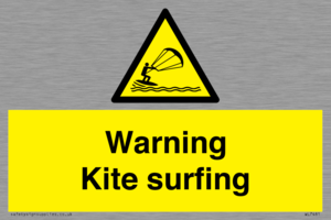 WL7481: Warning Kite surfing