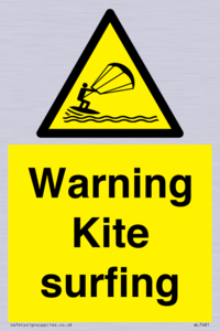 WL7481: Warning Kite surfing