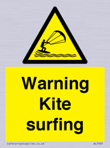 WL7481: Warning Kite surfing