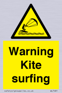 WL7481: Warning Kite surfing