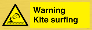 WL7481: Warning Kite surfing