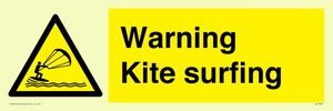 WL7481: Warning Kite surfing