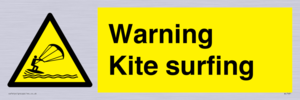 WL7481: Warning Kite surfing