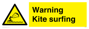 WL7481: Warning Kite surfing