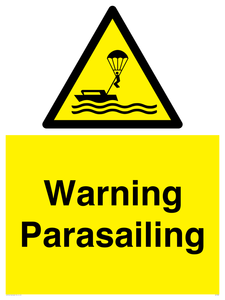 WL7482: Warning Parasailing