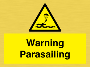 WL7482: Warning Parasailing