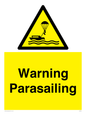 WL7482: Warning Parasailing