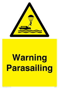 WL7482: Warning Parasailing