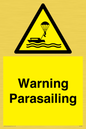 WL7482: Warning Parasailing