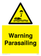 WL7482: Warning Parasailing