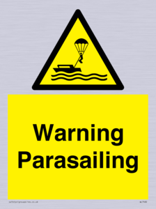 WL7482: Warning Parasailing