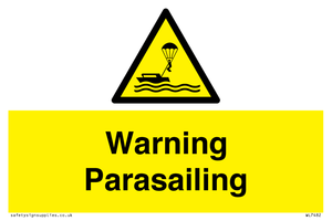 WL7482: Warning Parasailing