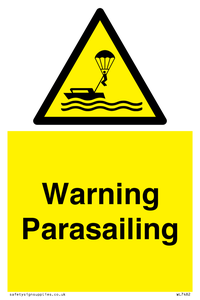 WL7482: Warning Parasailing