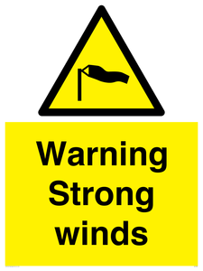 WL7483: Warning Strong winds