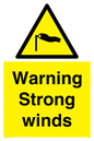 WL7483: Warning Strong winds