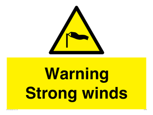 WL7483: Warning Strong winds
