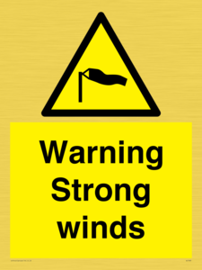WL7483: Warning Strong winds