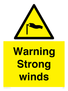 WL7483: Warning Strong winds