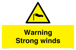 WL7483: Warning Strong winds