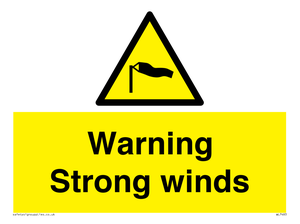 WL7483: Warning Strong winds