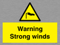 WL7483: Warning Strong winds